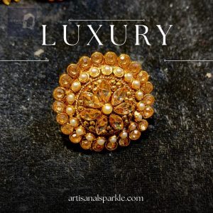 Gold Plated Finger Ring FR7