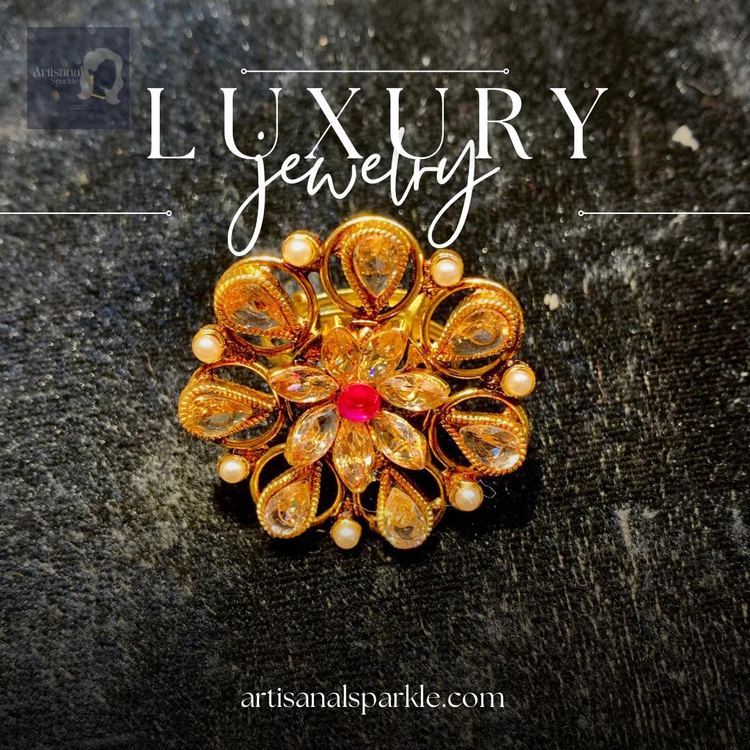 Gold Plated Finger Ring FR8