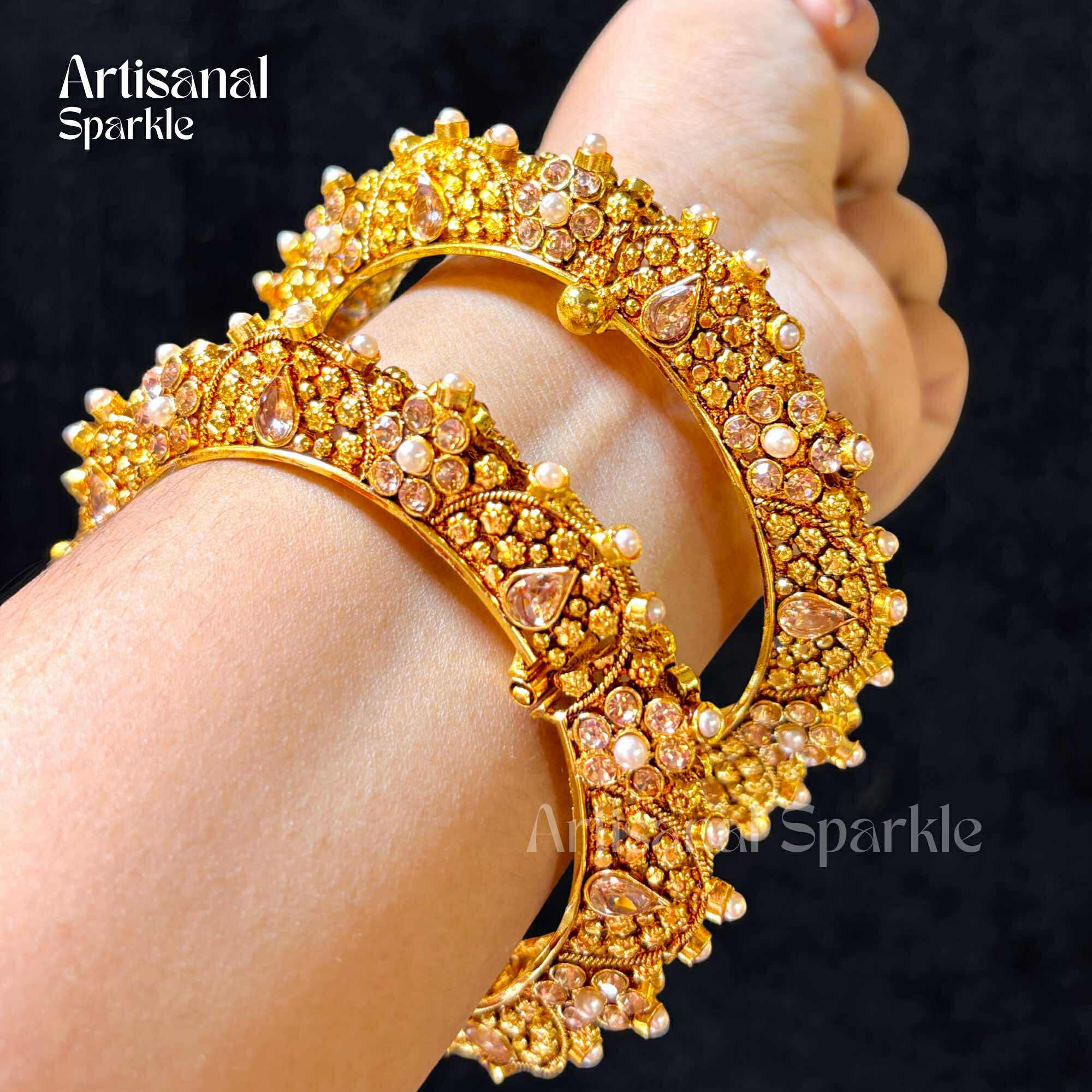 Gold Plated Bridal Bala 012 - Image 4