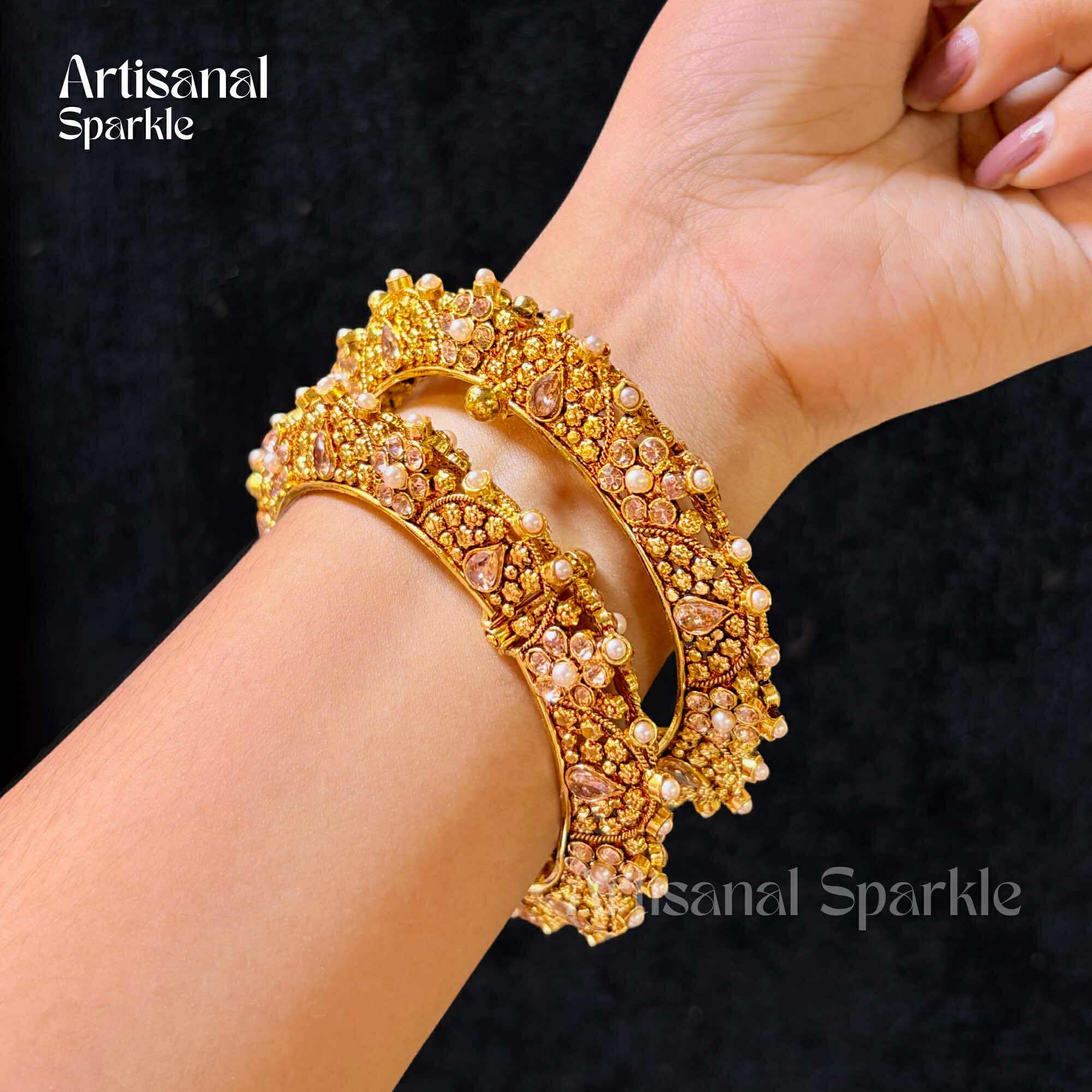 Gold Plated Bridal Bala 012 - Image 3