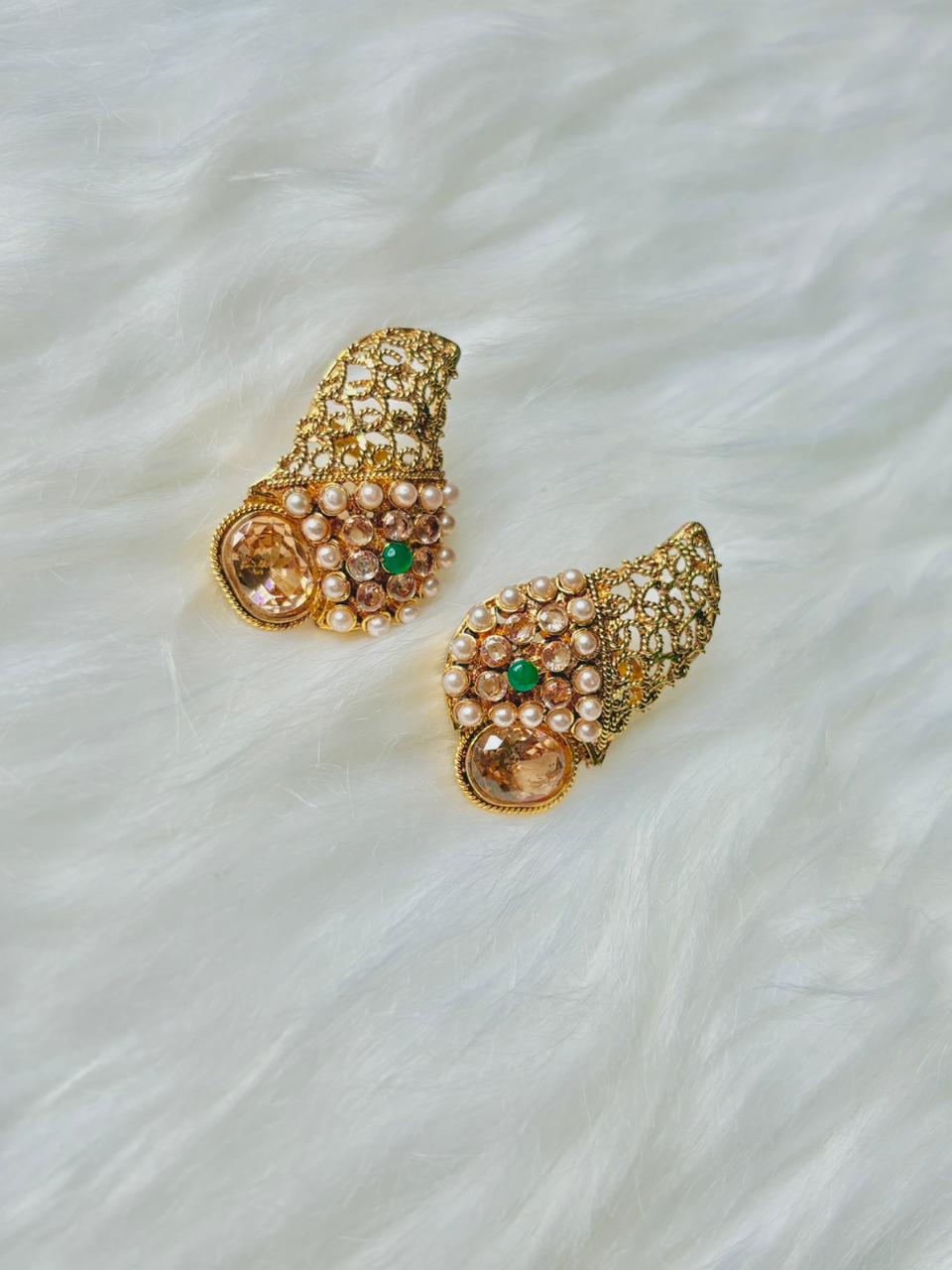 Gold Plated Stud Earring