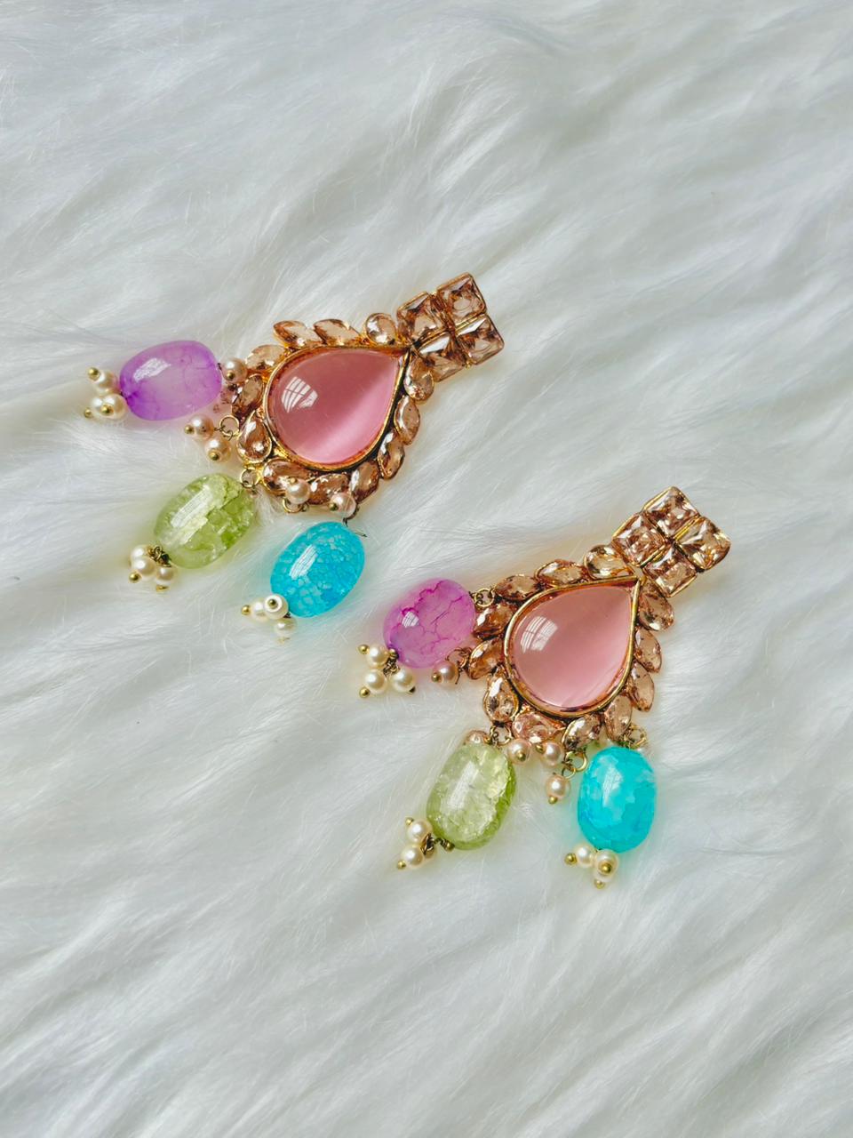 Multicolor S Earring